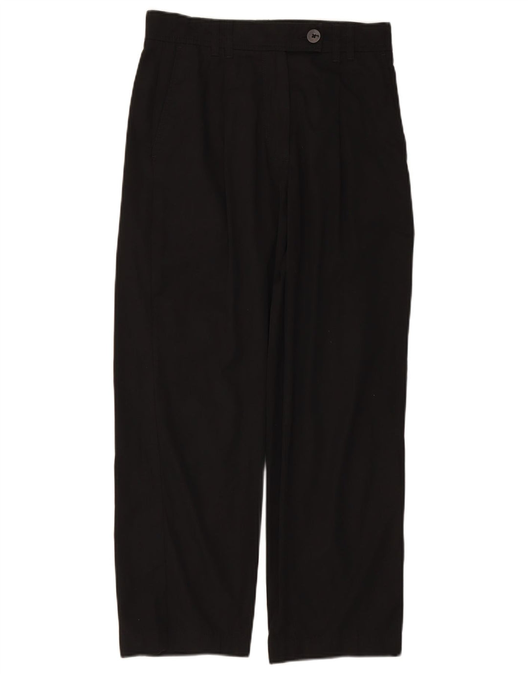 Spodnie Chino MASSIMO DUTTI Damskie Luźny Krój EU 38 Małe W28 L26 Czarne