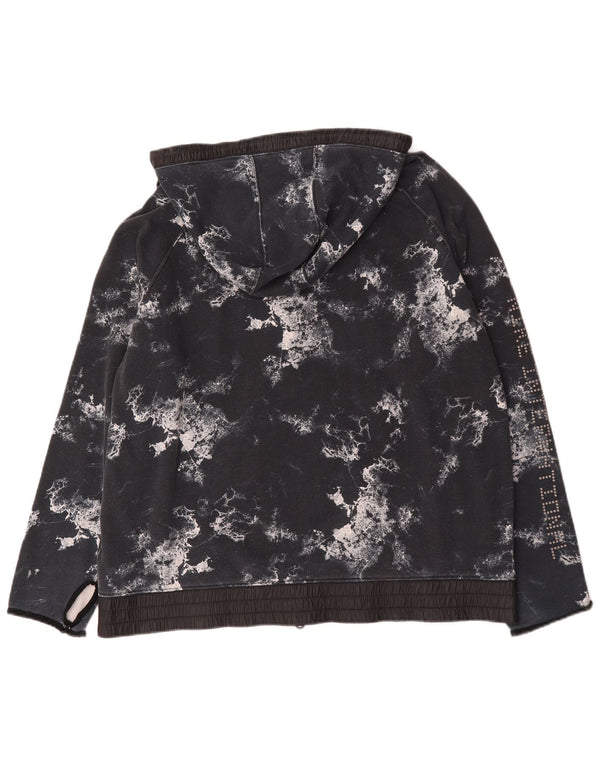 Męski sweter z kapturem i zamkiem Nike, 2XL, czarny, bawełniany Tie Dye