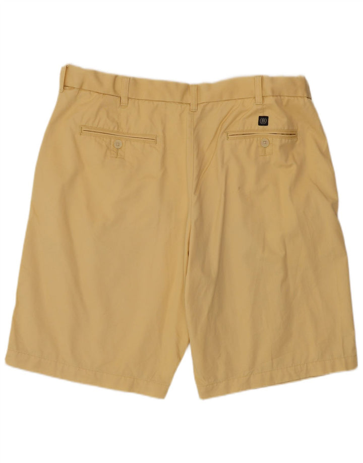 Męskie spodenki Chino Marks & Spencer W36, duże, żółte, bawełniane
