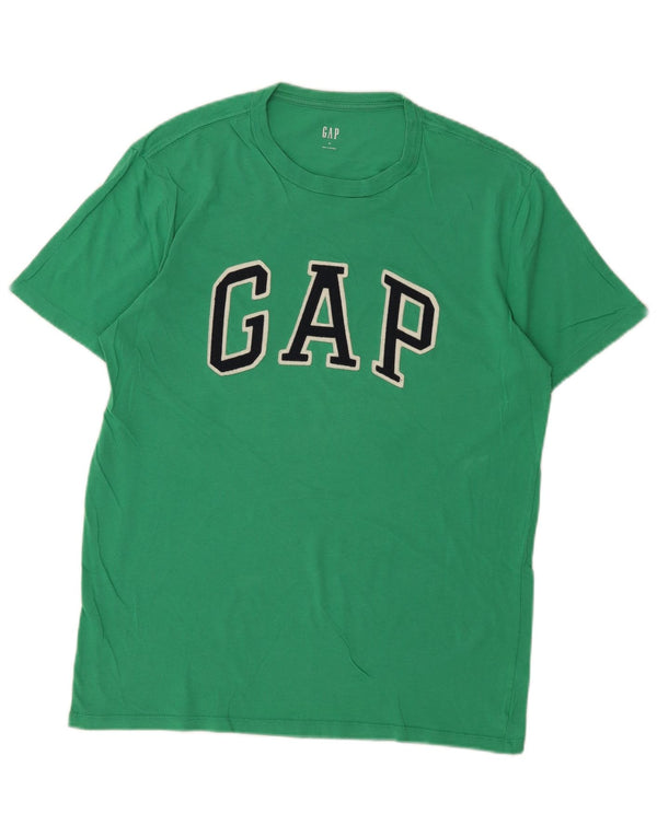Męska koszulka t-shirt Gap z grafiką, kolor średni zielony