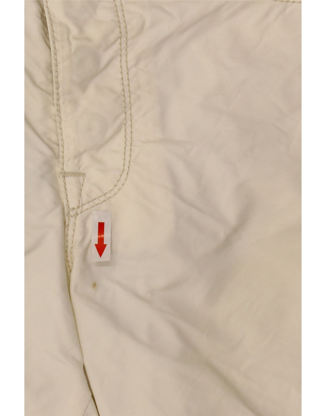 Damskie szorty Roy Rogers IT 48 XL W34 Off White Poliamid