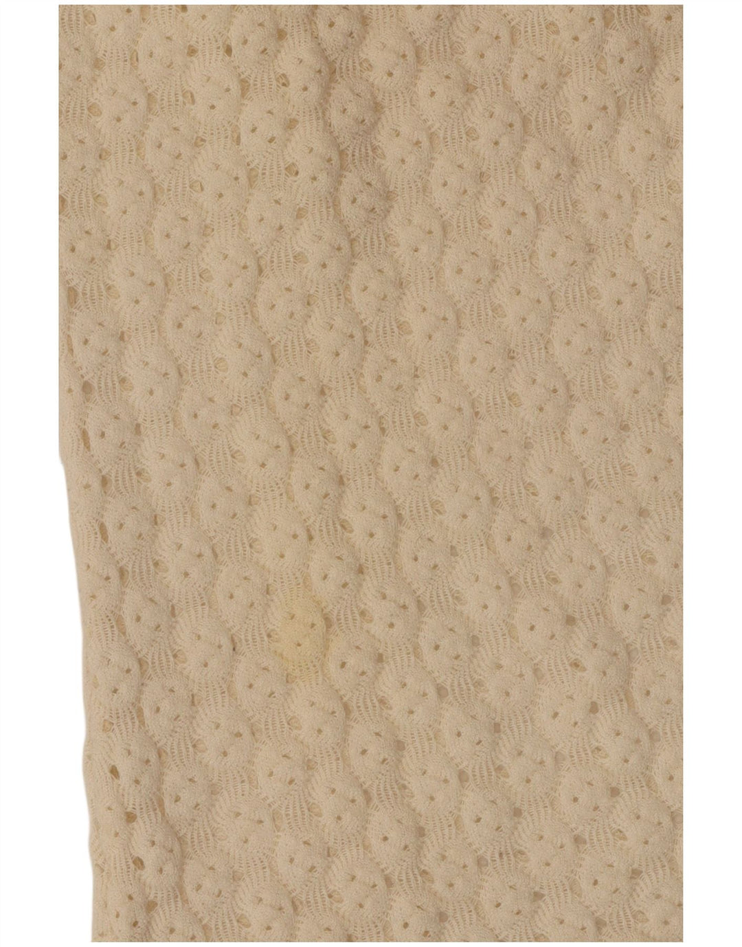 Sweter damski Sisley Relaxed Elegance z dekoltem w kształcie litery V, UK 12, średni złamanej bieli