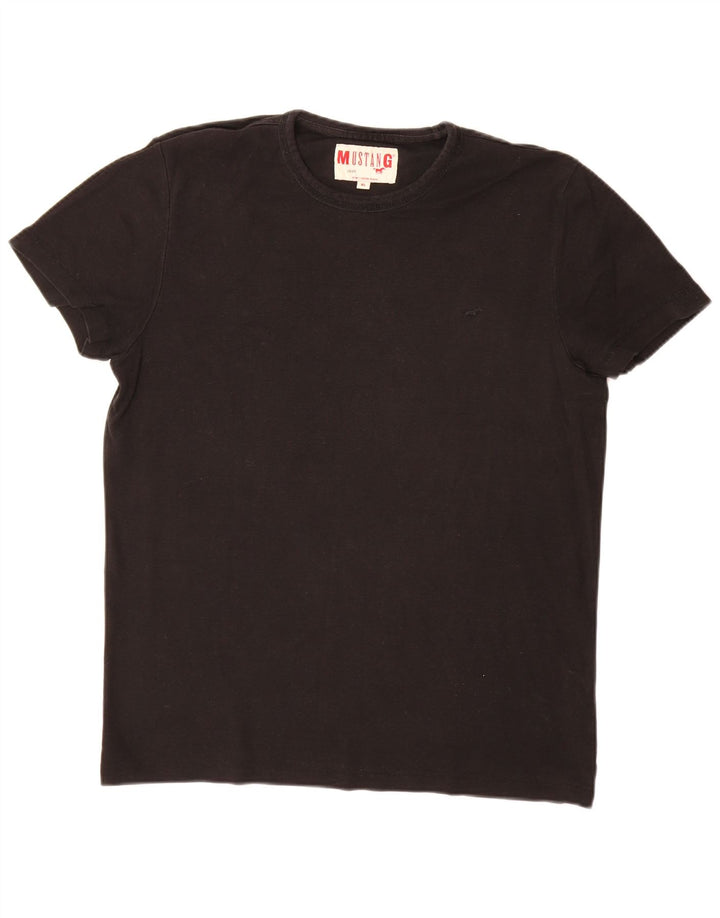 T-shirt męski Mustang Top XL, czarny, bawełniany