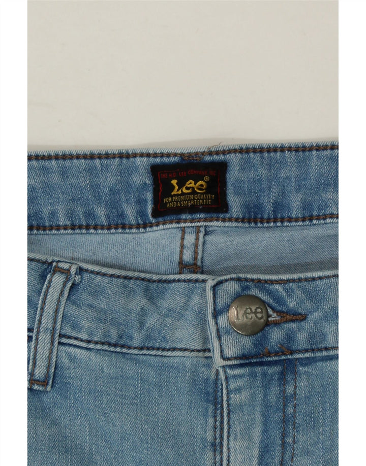 LEE Womens Denim Skirt US 12 Large W32 Blue Cotton Vintage Lee and Second-Hand Lee from Messina Hembry 