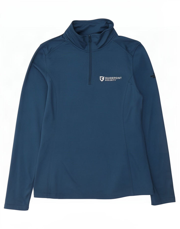 Damski dres The North Face z zamkiem błyskawicznym, UK 10, mały, granatowy