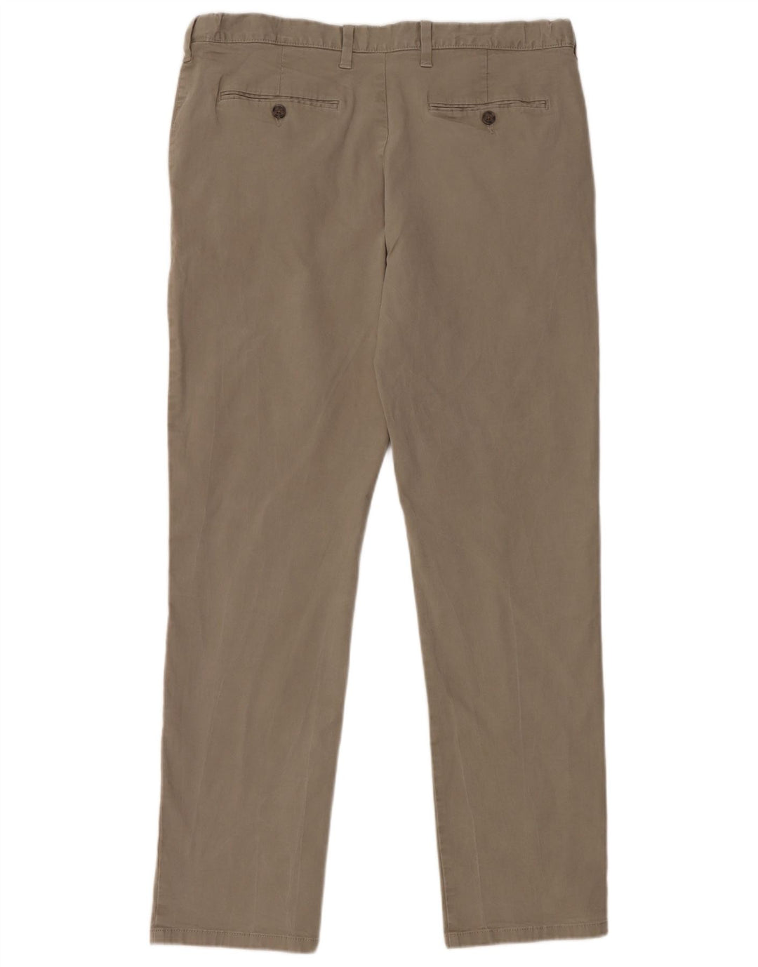 Męskie spodnie typu chino Regular Marks & Spencer W38 L33 Szara bawełna