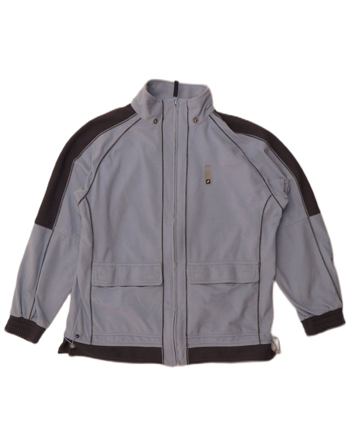 Męska kurtka dresowa Lotto, duża, niebieska, z blokami kolorów