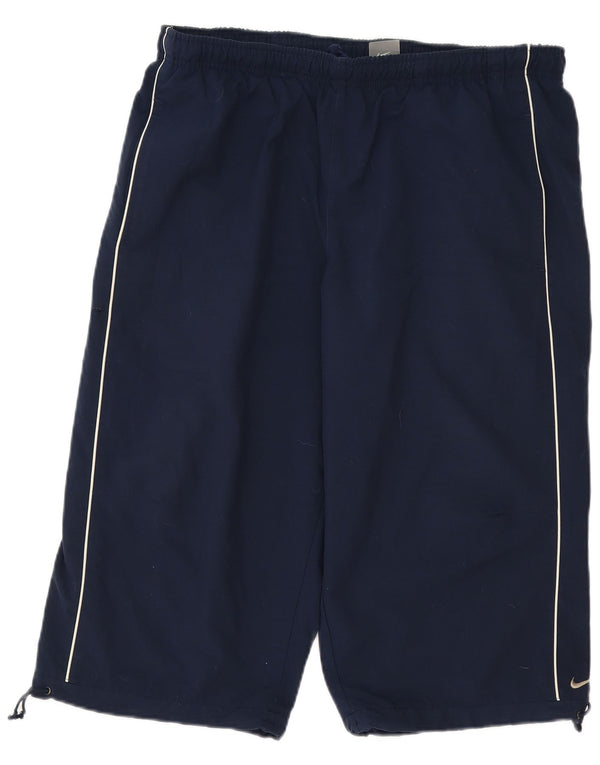 Męskie spodenki sportowe Nike XL, granatowe, poliestrowe, sportowe