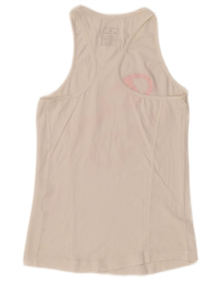 Damska kamizelka graficzna Champion Top UK 8 Small White