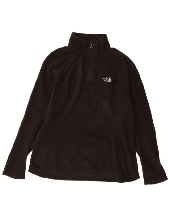 Damski sweter polarowy THE NORTH FACE UK 14, średni czarny poliester