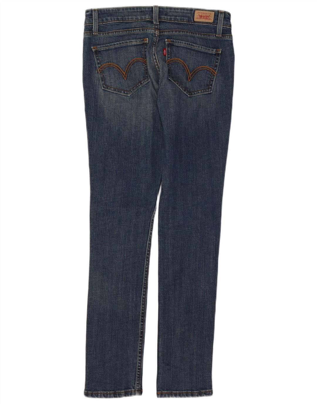 LEVI'S Damskie 524 Too Superlow Skinny Jeans US 5 Small W29 L32 Niebieskie bawełniane