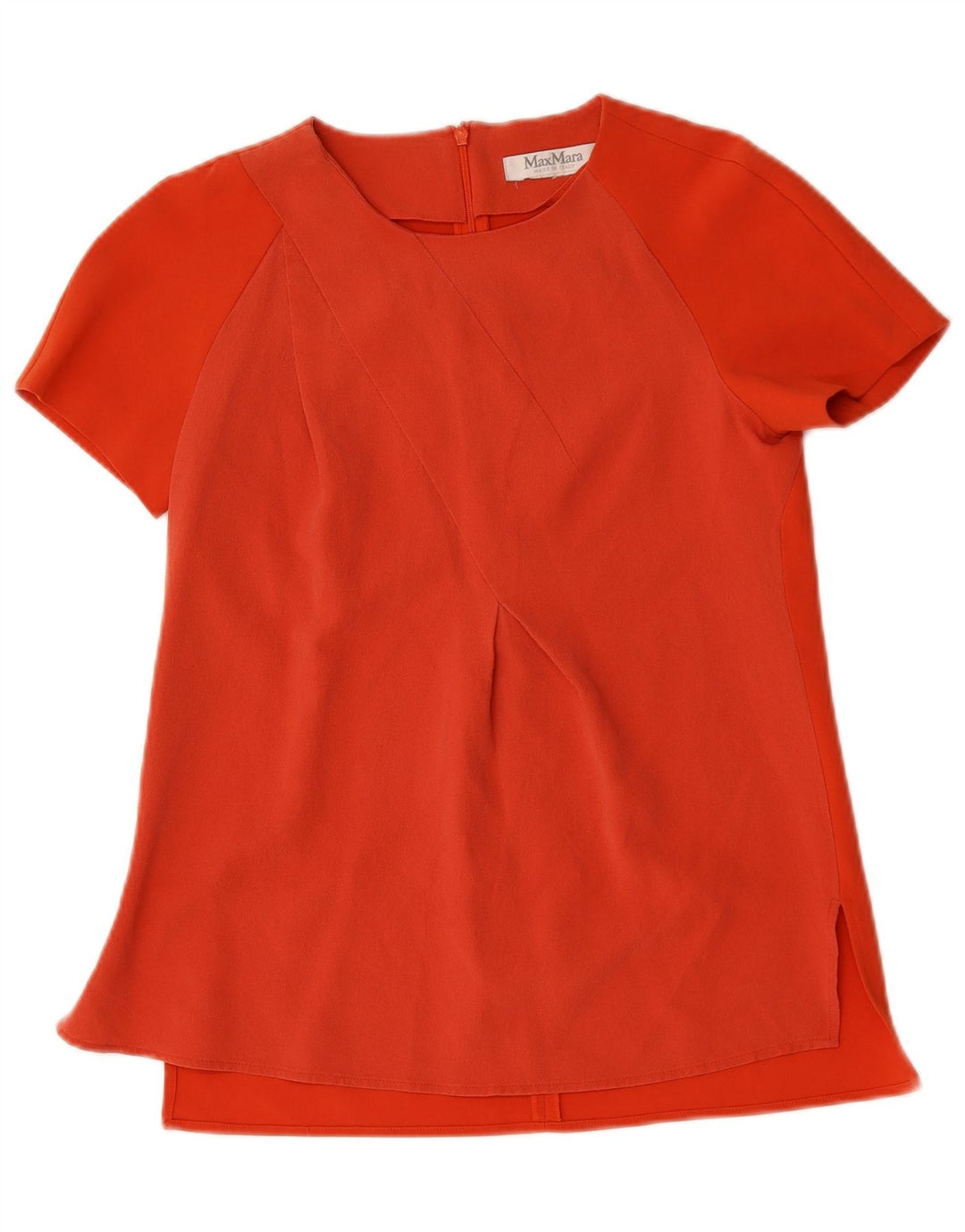 Bluzka damska MAX MARA Top UK 12 Średnia czerwień