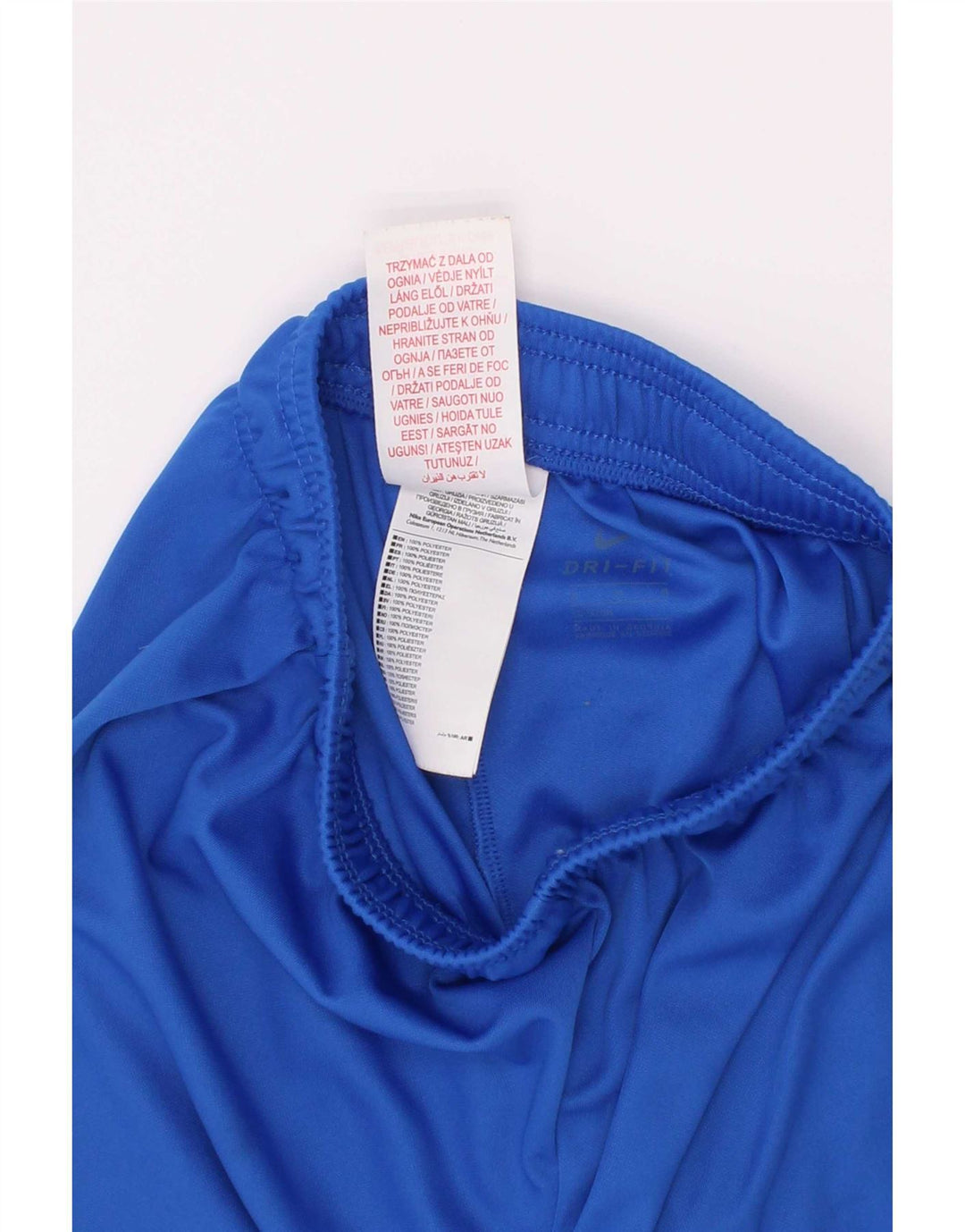 Chłopięce spodenki sportowe Nike Dri Fit 10-11 lat, średni niebieski poliester
