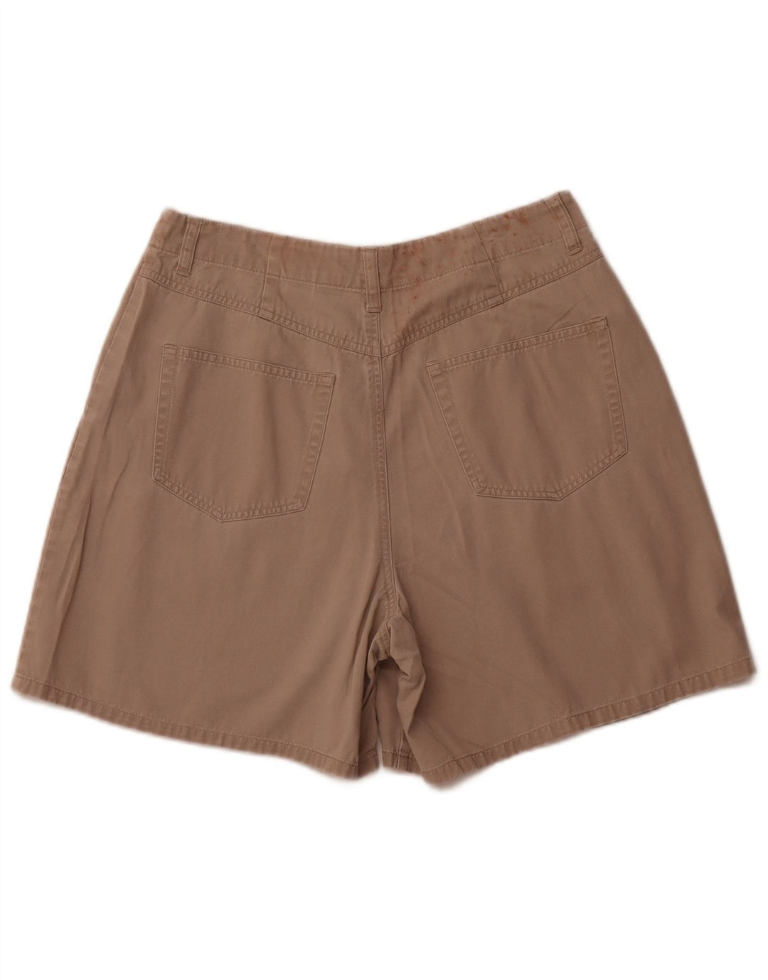 Damskie spodenki chino z wysokim stanem EDDIE BAUER US 12, duże W30, beżowe