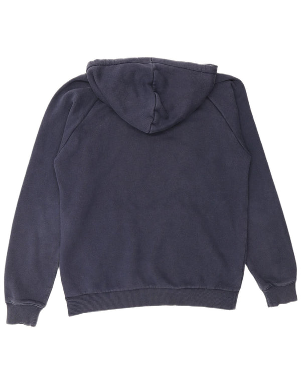 Męska bluza z kapturem Adidas Graphic, średnia, granatowa, bawełniana