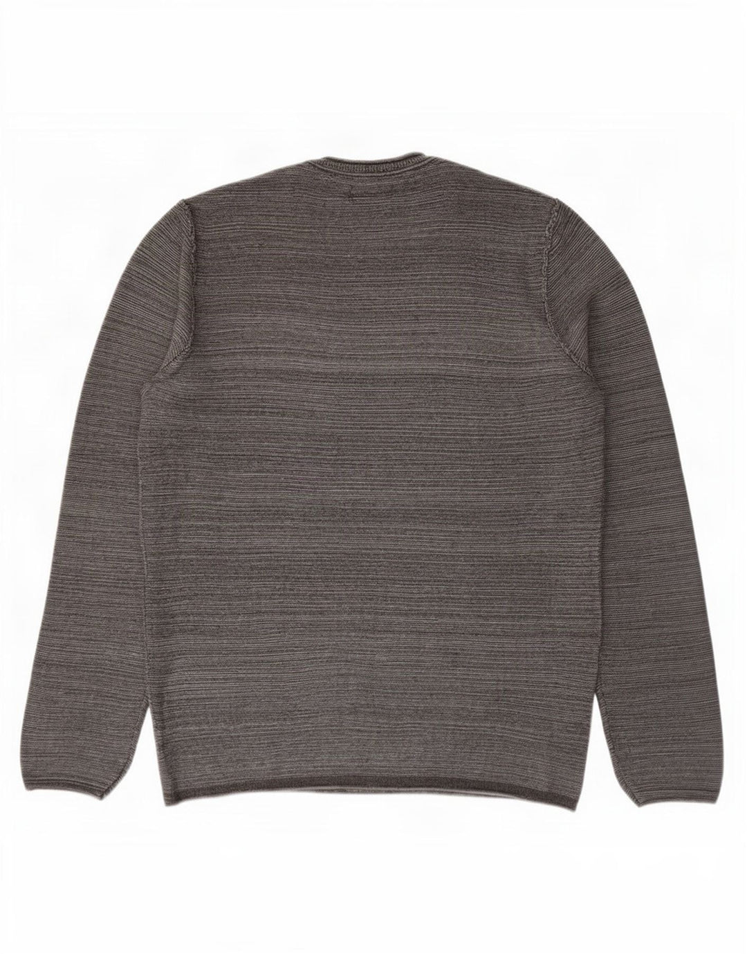 Męski sweter z okrągłym dekoltem Jack & Jones, mały, szary, bawełniany