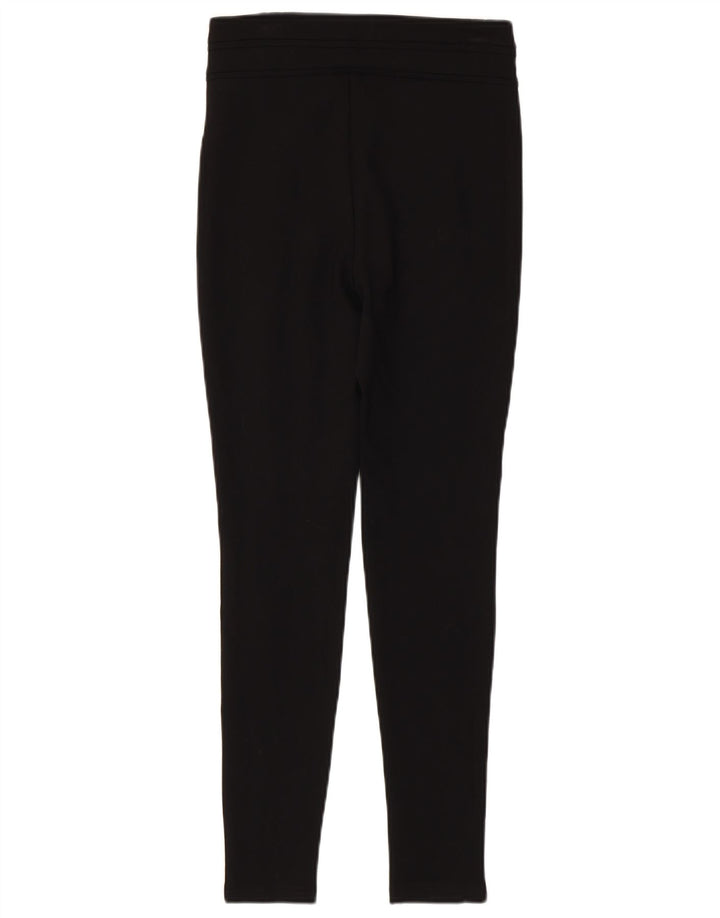 Damskie spodnie skinny casual ZARA małe W26 L27 czarna wiskoza