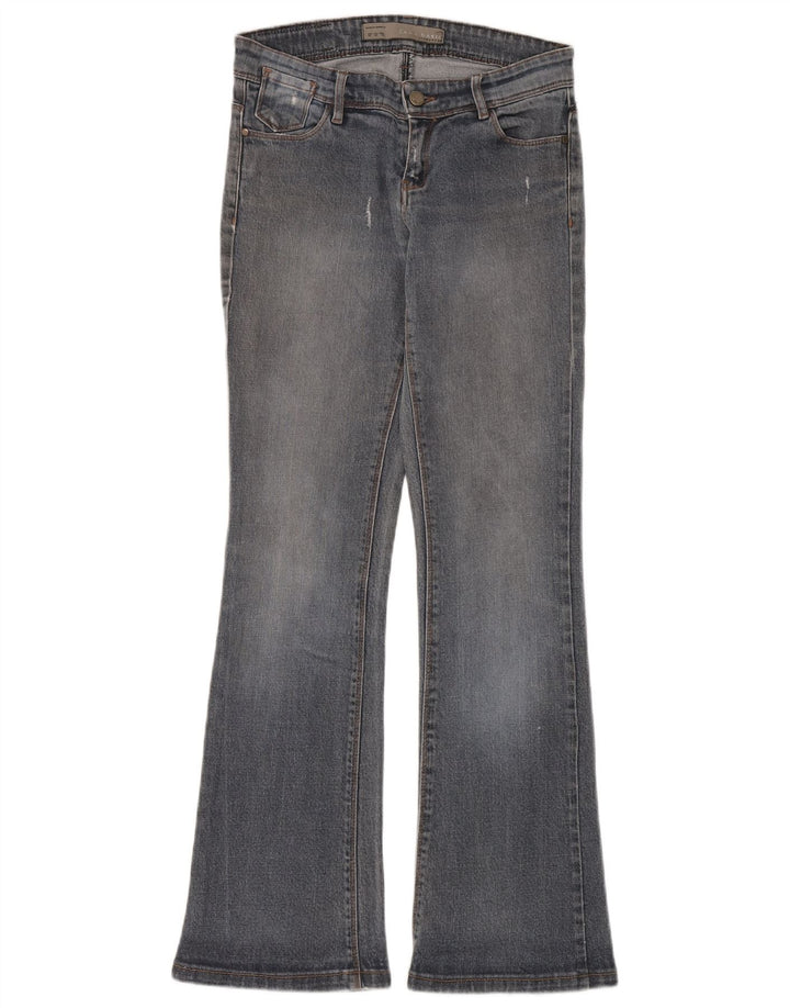 Damskie jeansy rozkloszowane Zara EU 36 XS W26 L30 Niebieskie