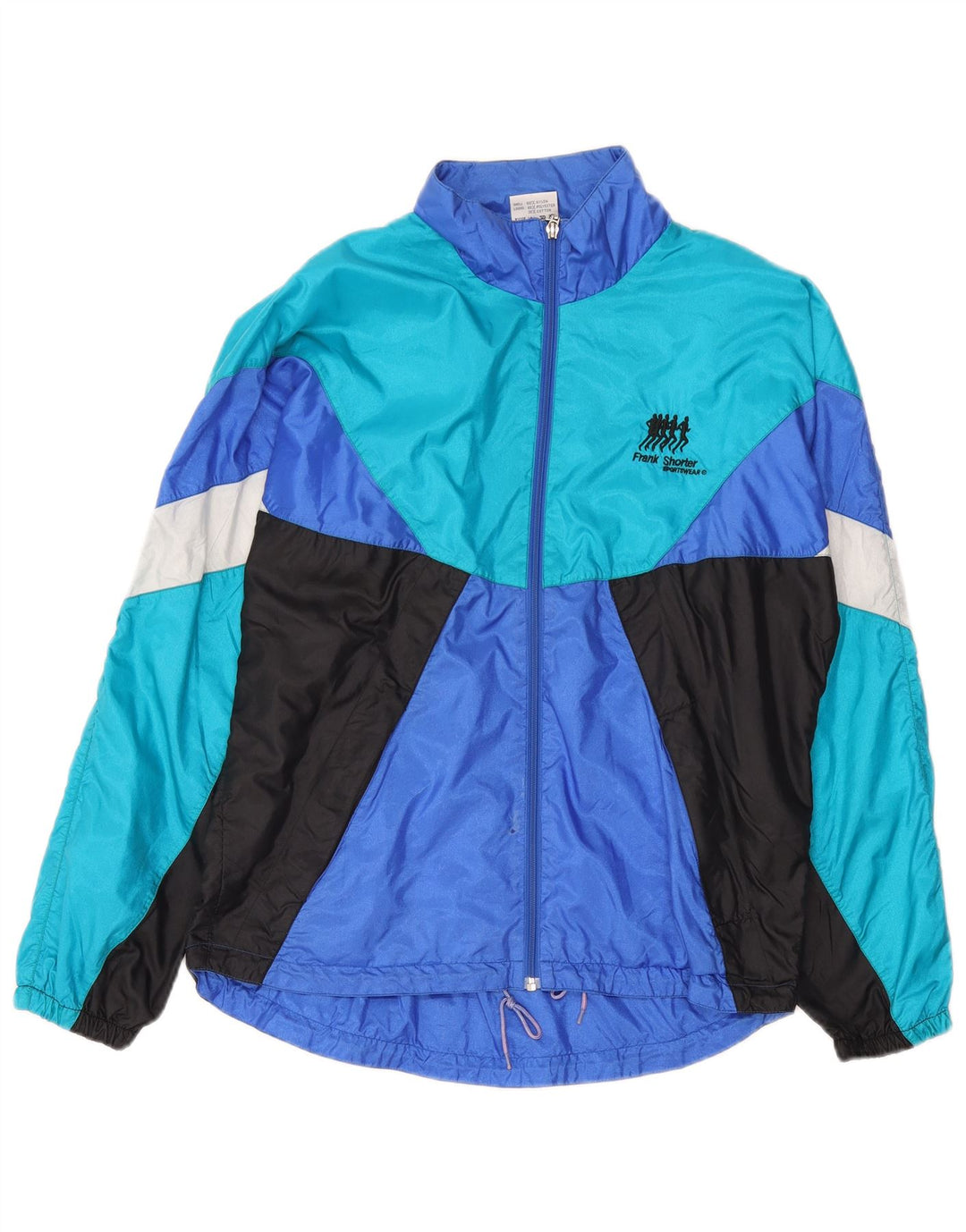 Pełny dres męski Frank Shorter, nylon w kolorze średniego niebieskiego