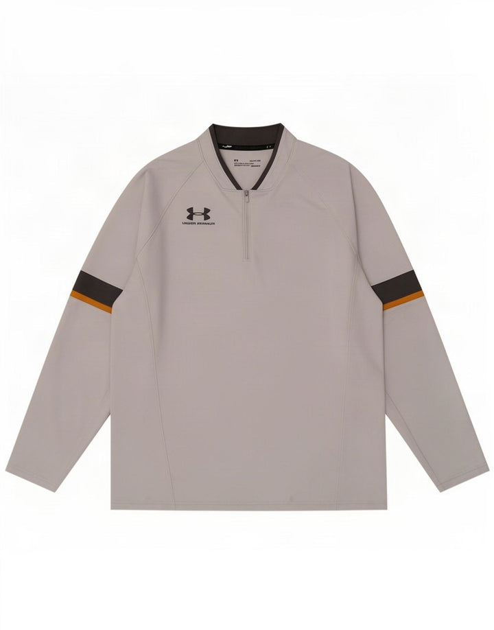 Męski dres Under Armour Cold Gear, bluza XL, szary, blok kolorów
