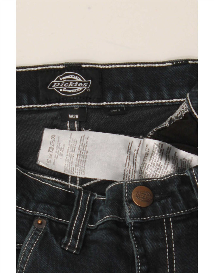 Męskie jeansy Dickies Cargo Slim W26 L28 Czarna bawełna
