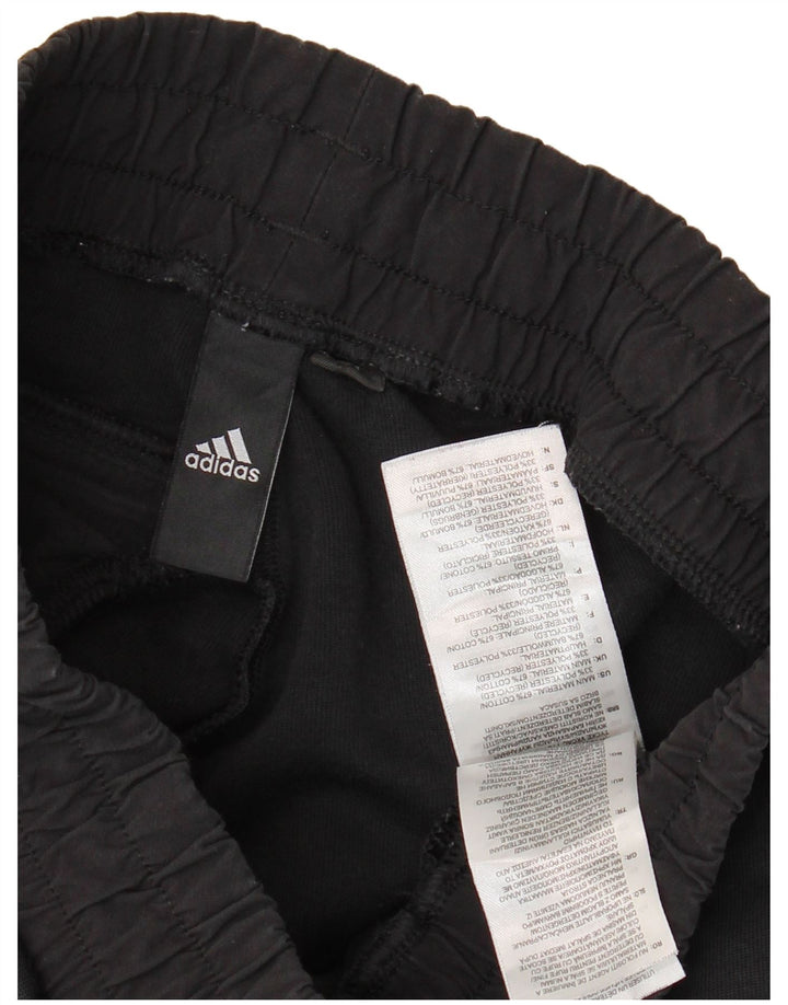 Adidas Damskie Spodnie Dresowe Joggery Małe Czarne Bawełniane