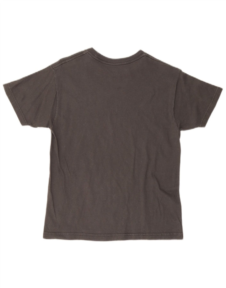 Damska koszulka HURLEY z grafiką o klasycznym kroju, UK 18, średnia szara bawełna