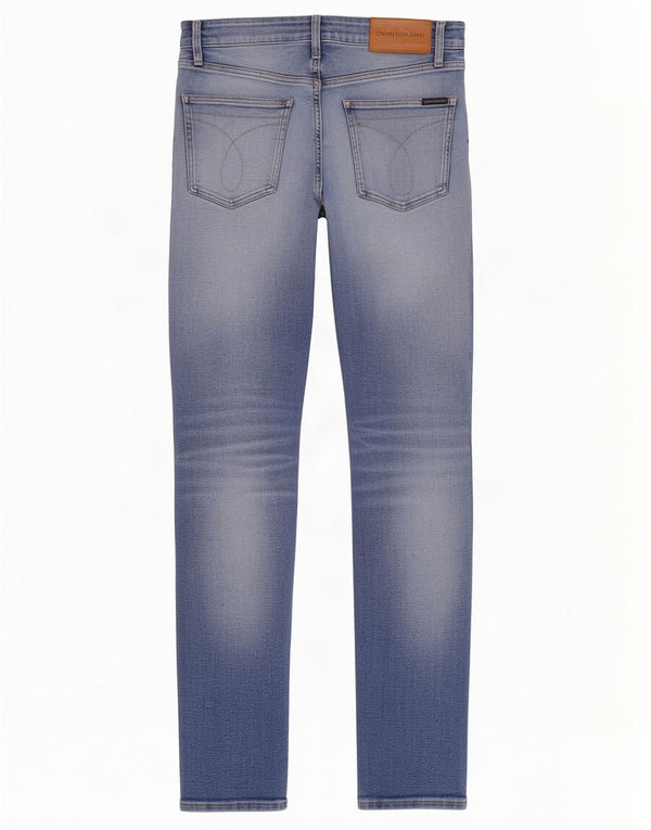 Męskie dżinsy Calvin Klein W31 L32 Niebieskie bawełniane
