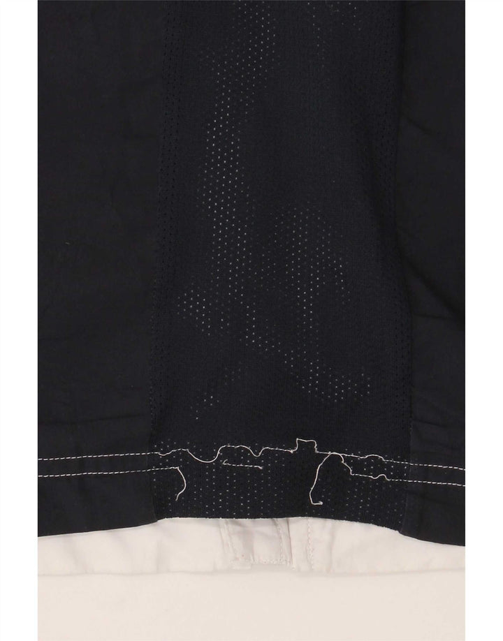 Adidas Męska kurtka dresowa Climacool, duża, granatowa, z blokami kolorów