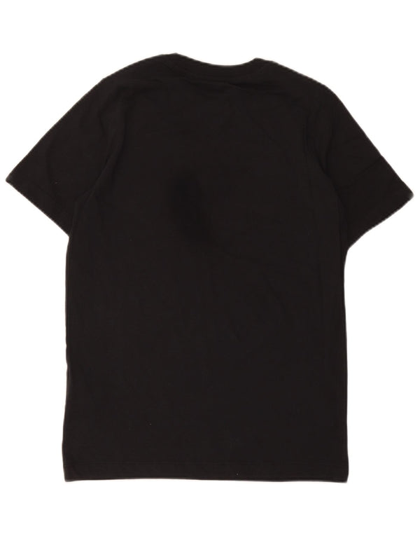 Chłopięcy T-shirt z grafiką Nike na 12-13 lat, duży, czarny, bawełniany