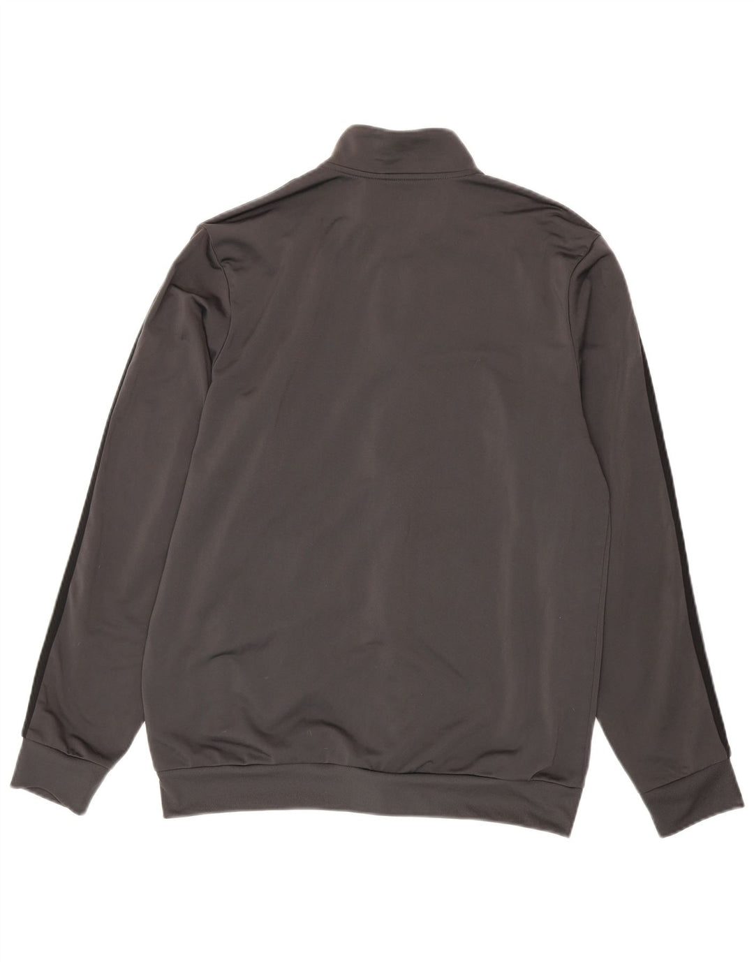 Adidas Męska bluza dresowa, duża, szara, poliestrowa
