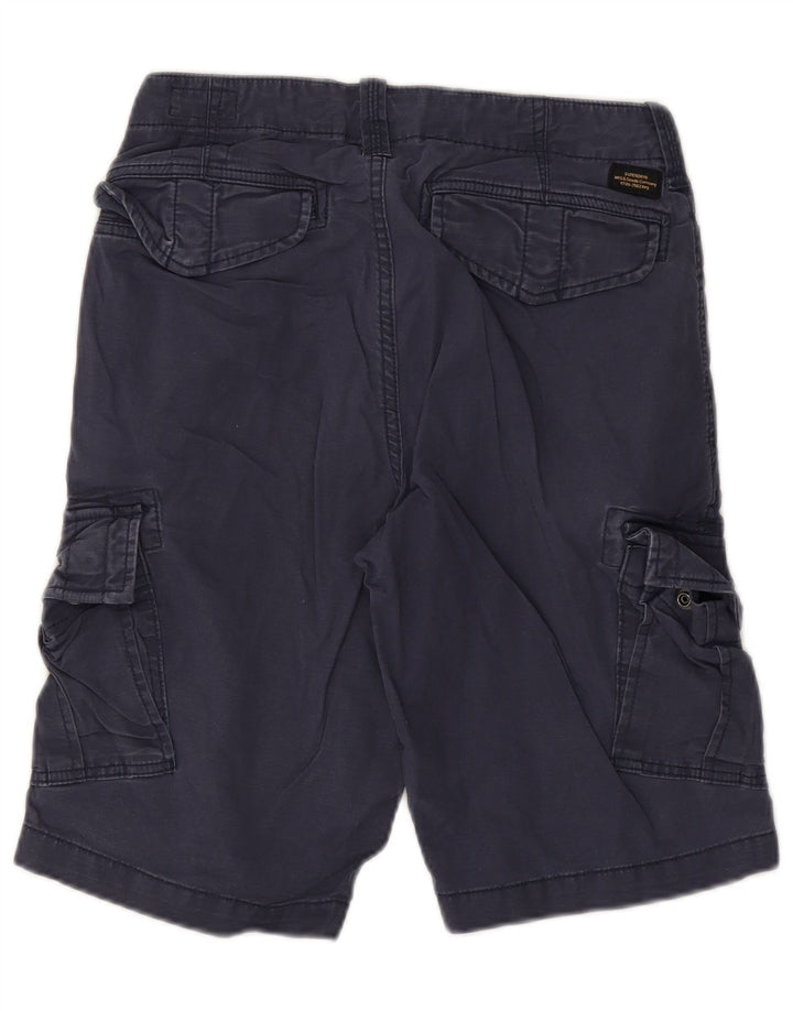 Męskie spodenki cargo Superdry W28, małe, granatowe