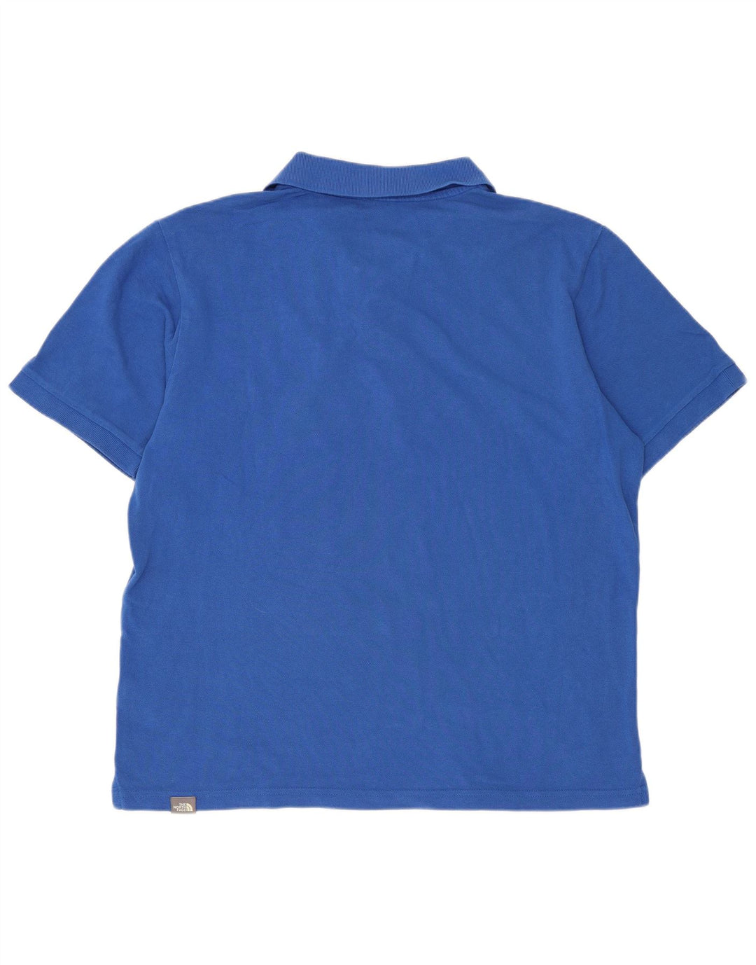 Męska koszulka polo The North Face, bawełniana, w kolorze średnioniebieskim
