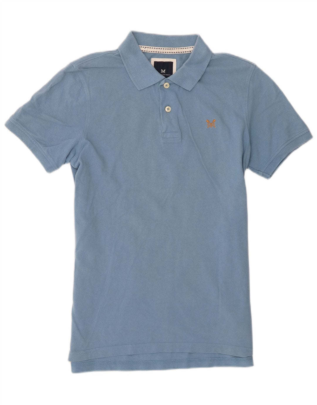 Męska koszulka polo Crew Clothing Średni niebieski, bawełniany