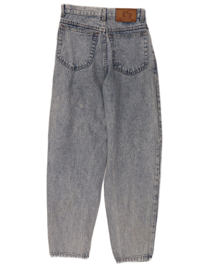 Damskie jeansy zwężane JESSI W26 L29 Niebieskie