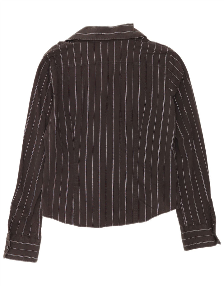 Koszula damska Benetton UK 16 w duże czarne paski