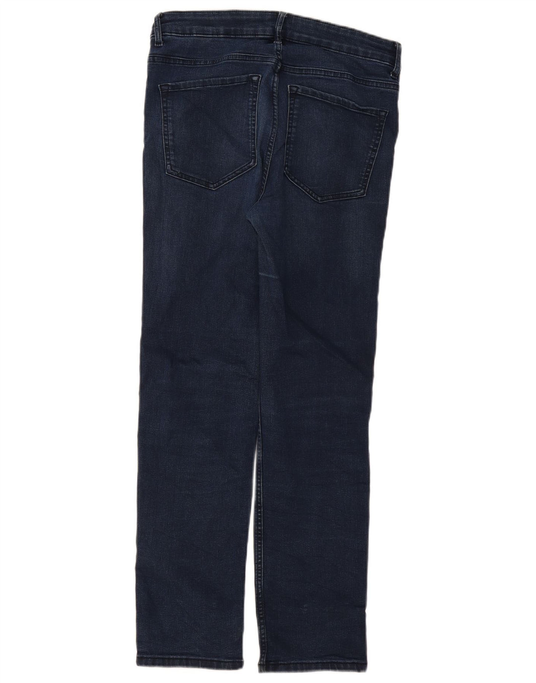 Marks & Spencer Damskie proste dżinsy UK 12 Medium W30 L28 Granatowe