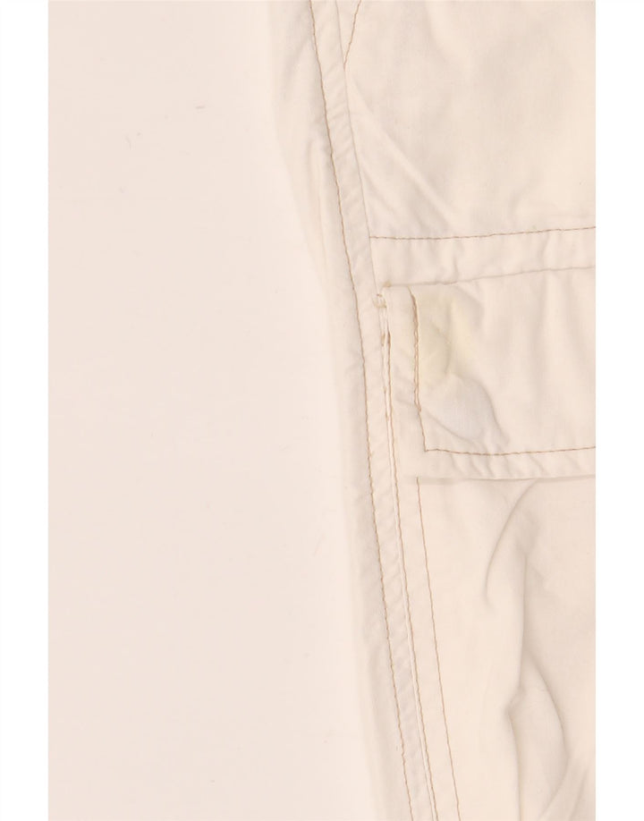 Damskie bermudy Fordocks Cargo IT 44 Medium W30 Off White Cotton