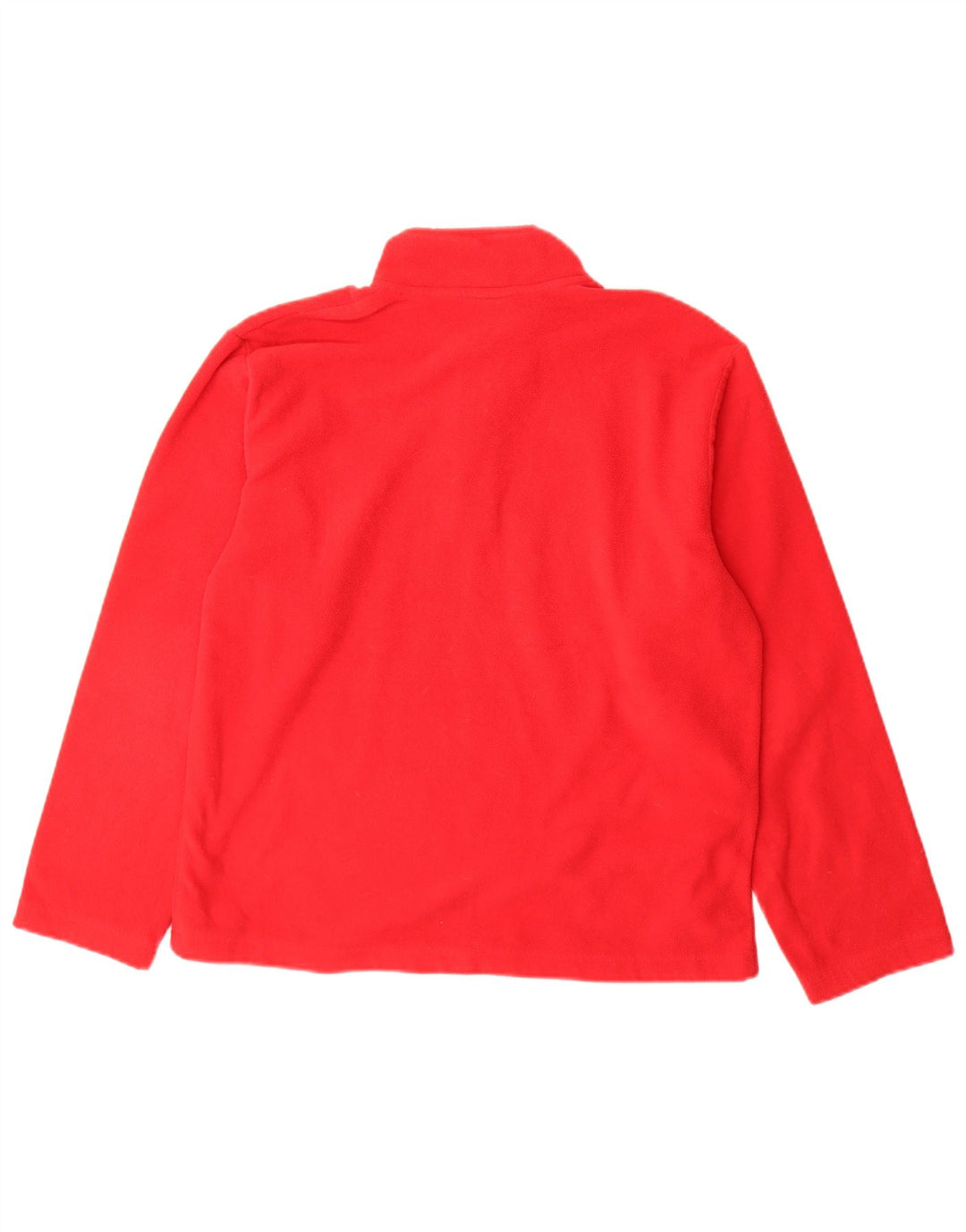 STARTER Chłopięcy sweter polarowy z zamkiem błyskawicznym, 15-16 lat, 2XL, czerwony poliester