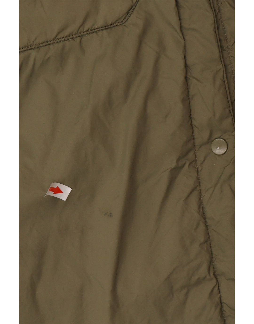 Damski płaszcz wiatrówkowy oversize Zara UK 16, duży, khaki, poliamid