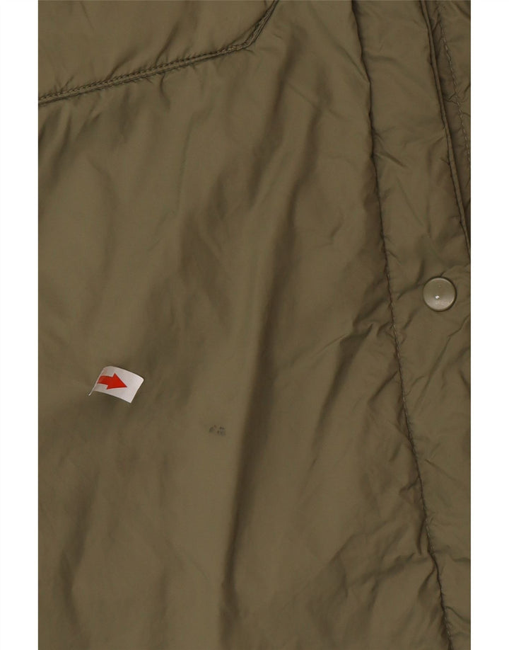 Damski płaszcz wiatrówkowy oversize Zara UK 16, duży, khaki, poliamid