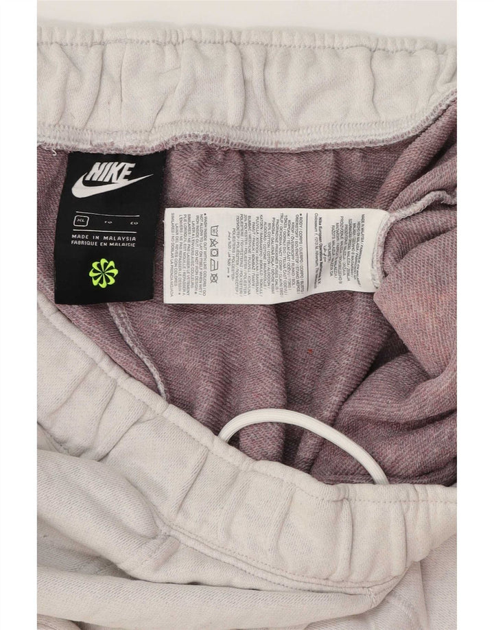 Męskie spodenki sportowe Nike XL, szare, bawełniane