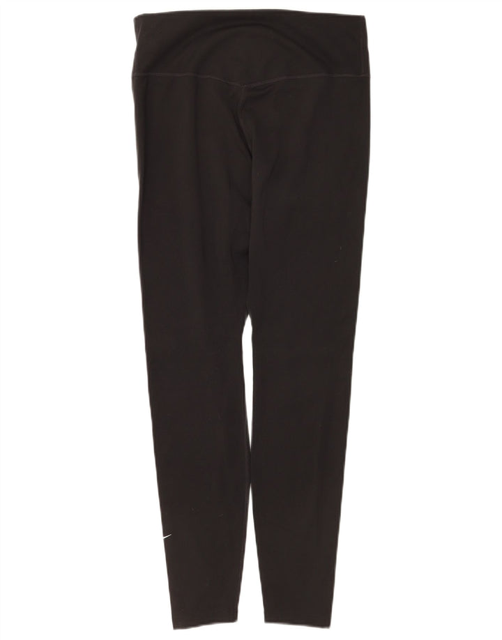 Legginsy damskie Nike UK 12, średni czarny poliester