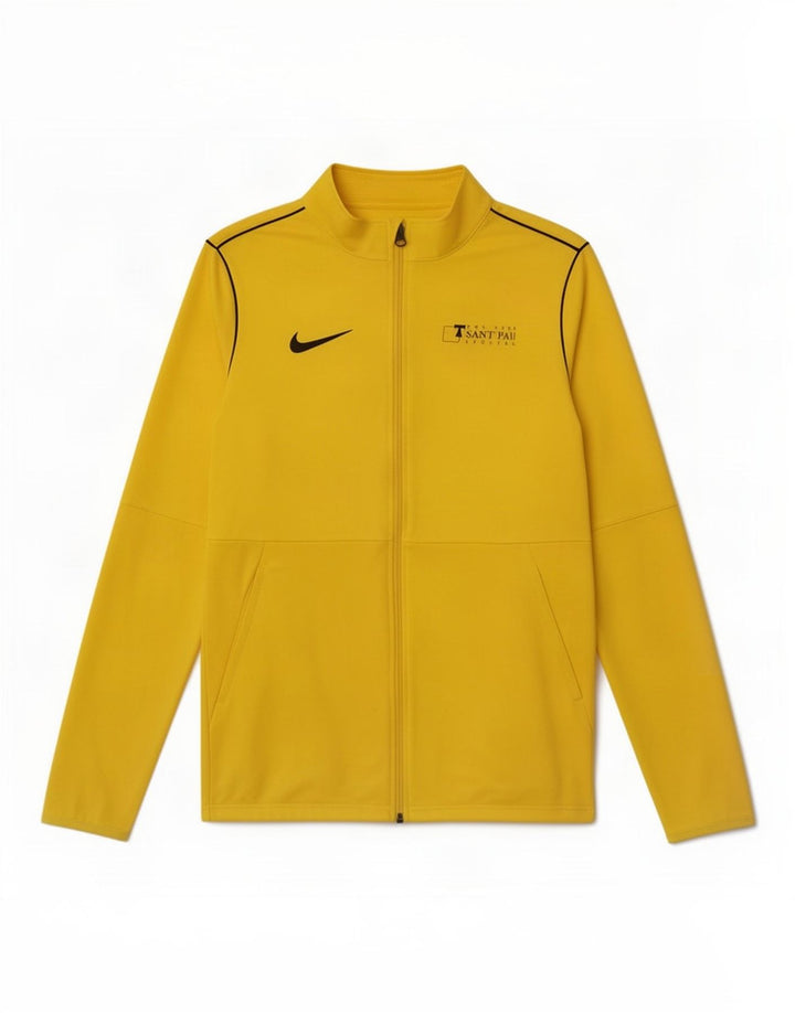 Męska bluza dresowa Nike, mała, żółta, poliestrowa