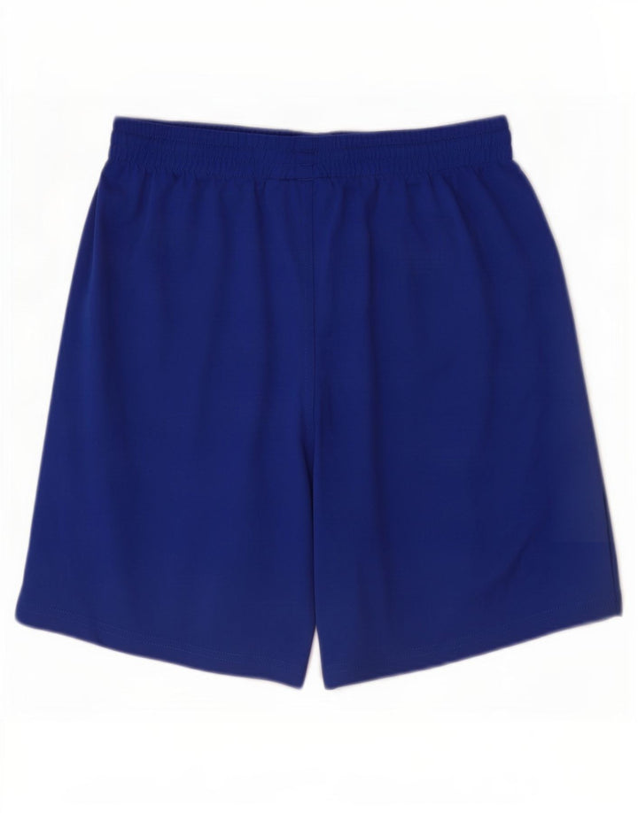 Męskie spodenki sportowe Umbro, duże, niebieskie, poliestrowe