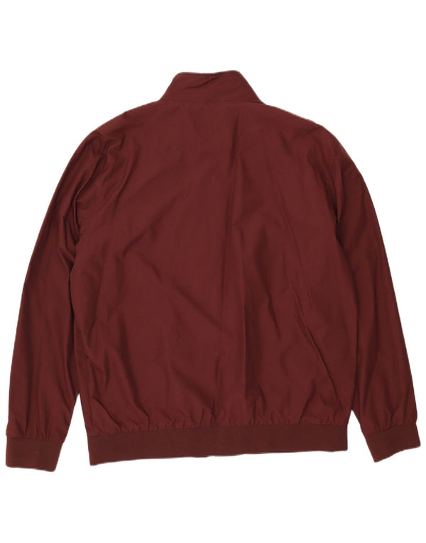 Męska kurtka bomber FRED PERRY UK 42 XL Burgundowy poliamid