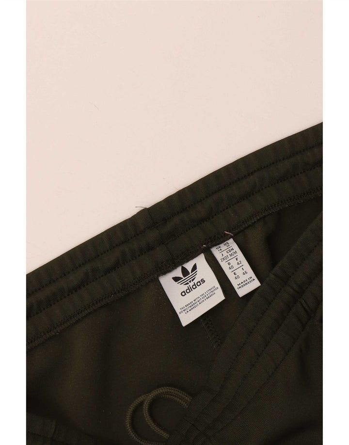 Damskie spodnie dresowe Adidas UK 14, duże, zielone