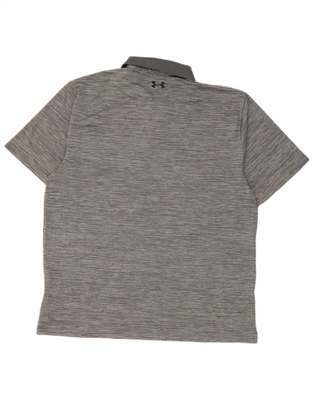 Męska koszulka polo Under Armour XL, szara, nakrapiana, z poliestru