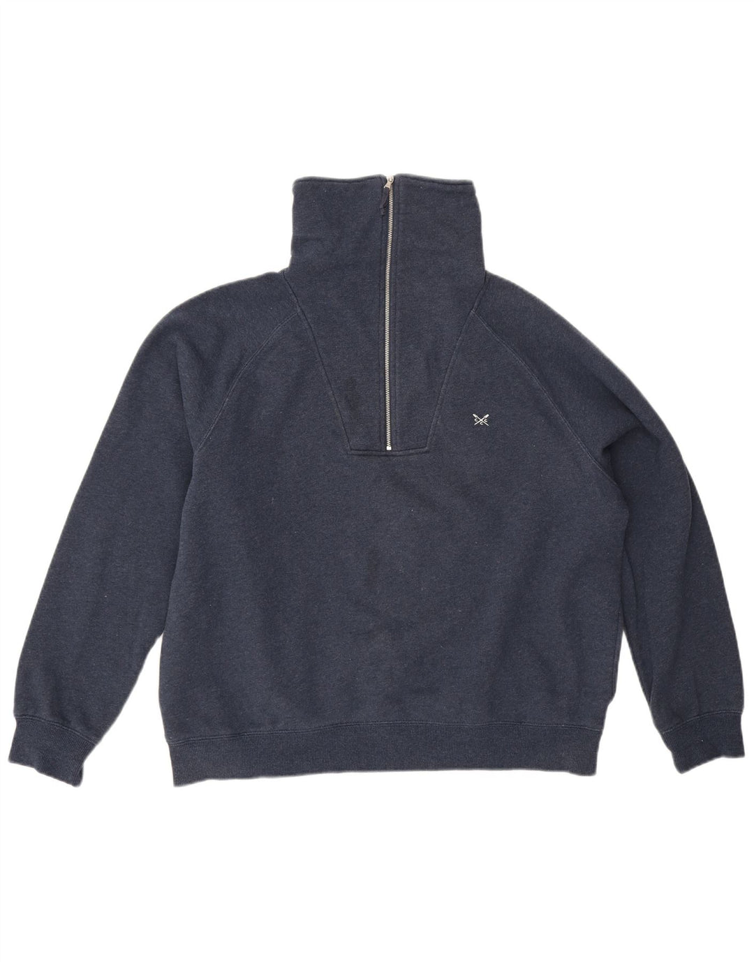 Crew Clothing Damski sweter oversize UK 14, duży, granatowy