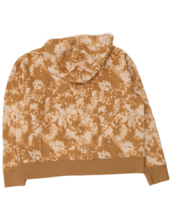 Damski sweter z kapturem Champion Graphic UK 14 Średni beżowy Tie Dye Cotton